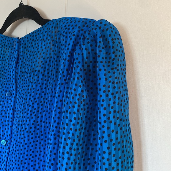 Vintage! La Chine Classic by Galinda Wang Sheer Blouse Size 4 - Picture 10 of 11